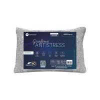 Travesseiro de Espuma Grafeno Antistress Fibrasca
