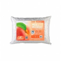 Travesseiro de Fibra Pele de Pêssego Matelassê Fibrasca