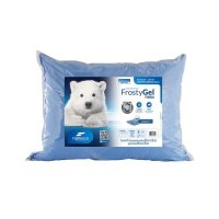 Travesseiro de Fibra Frostygel Azul Fibrasca