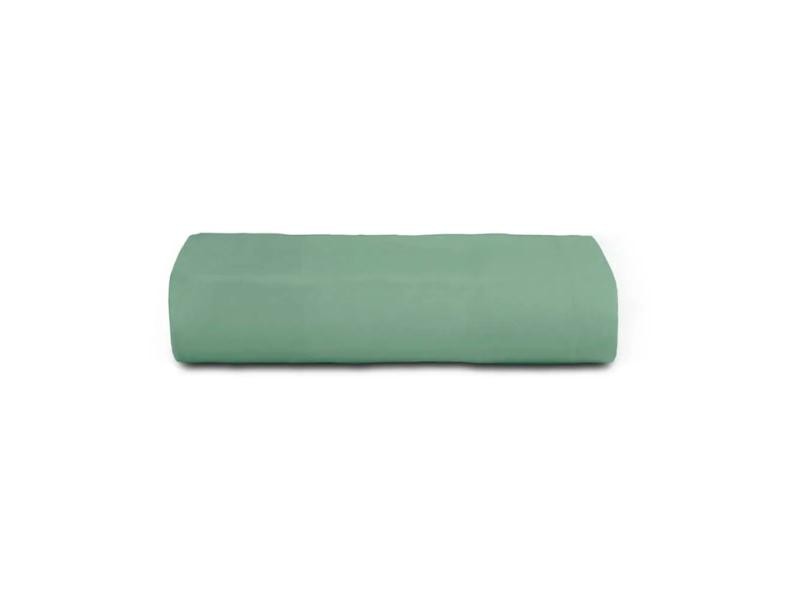 Lençol com Elástico Casal Altenburg Toque Acetinado Verde Granito