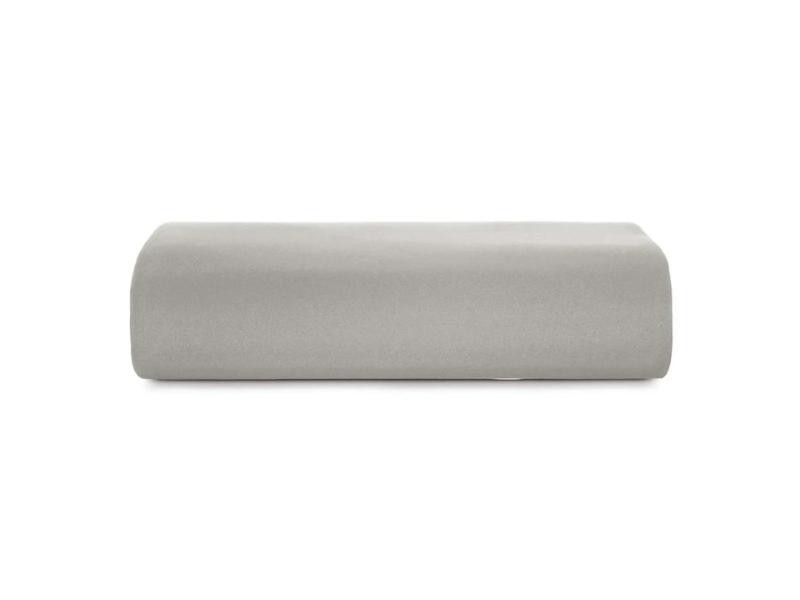 Lençol com Elástico Queen Altenburg Toque Acetinado - Cinza