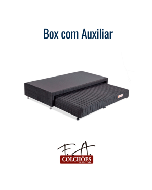 Box Cama Auxiliar