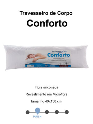 travesseiro de corpo conforto